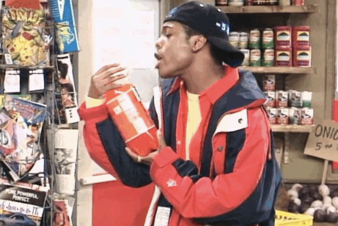 Kel Kimble and his orange soda on 'Kenan & Kel'. Credit : Nickelodeon